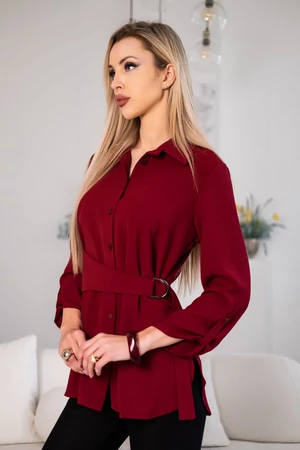 Vivi blúz - bordó